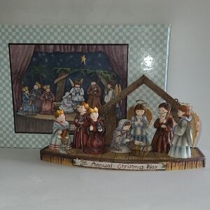 Vintage "The Annual Christmas Play" Nativity